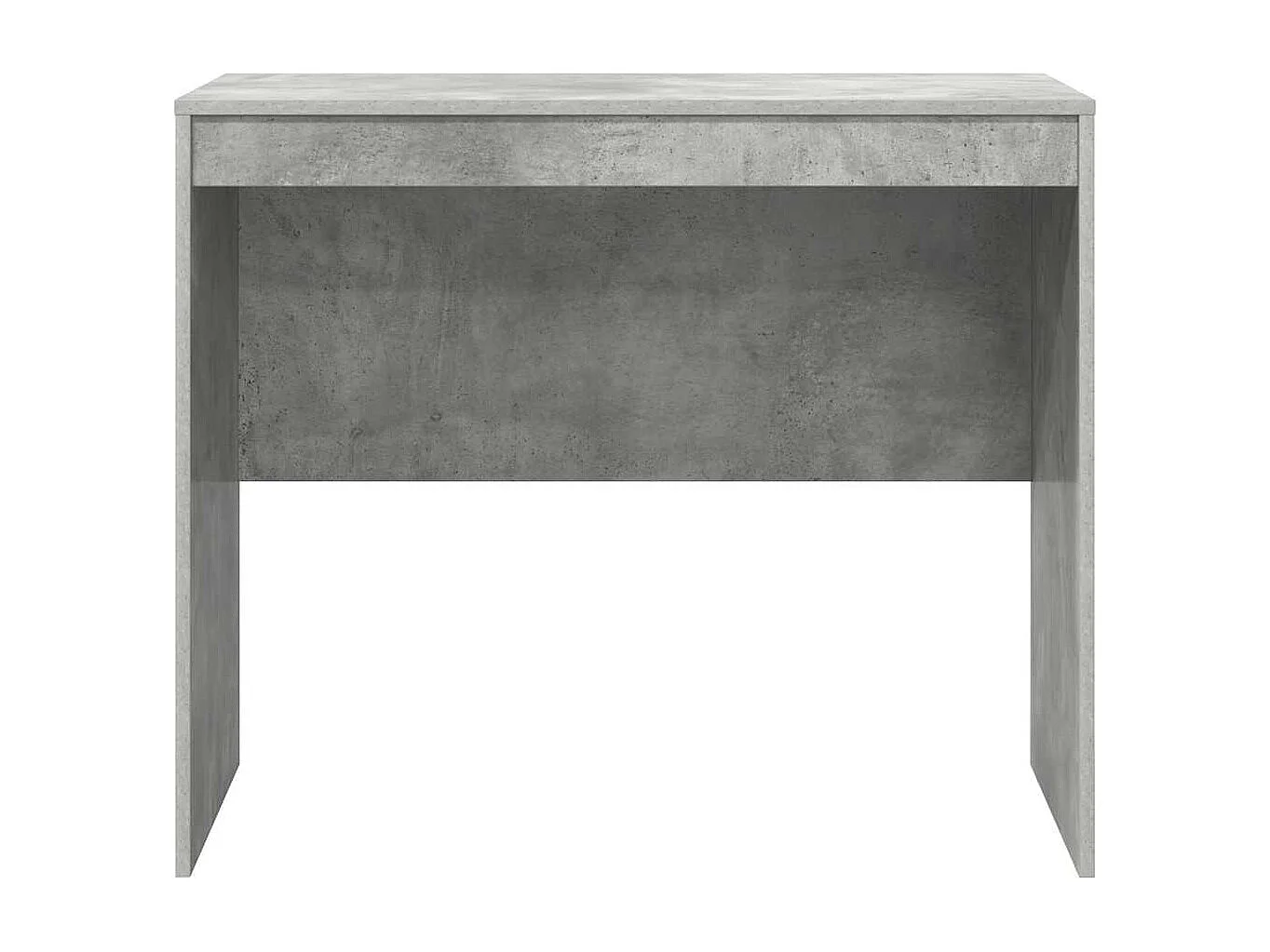 Bureau Gris béton 90 x 50 x 76 cm Bois d'ingénierie