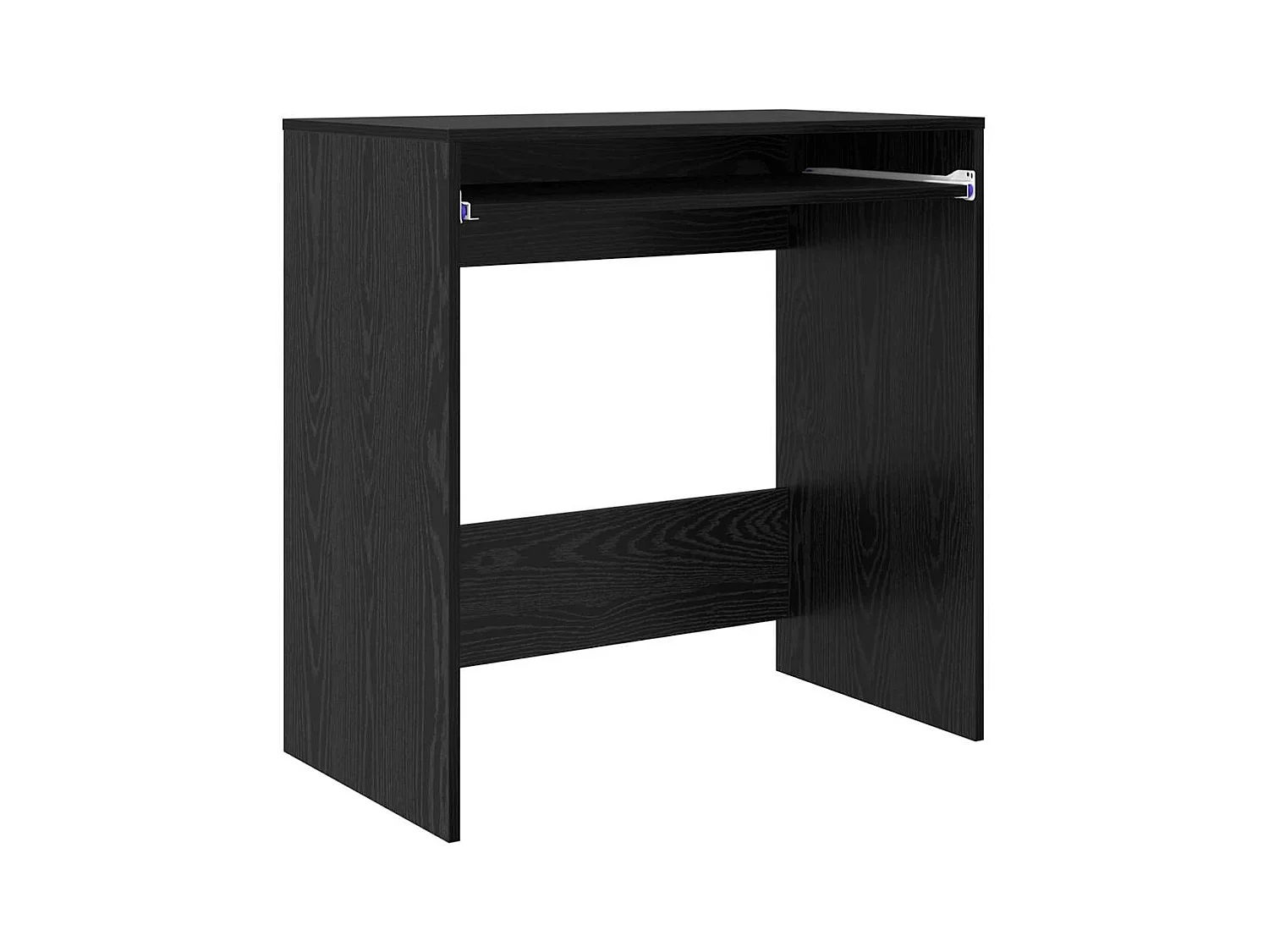 Bureau Chêne noir 77,5 x 43 x 79 cm Bois d'ingénierie