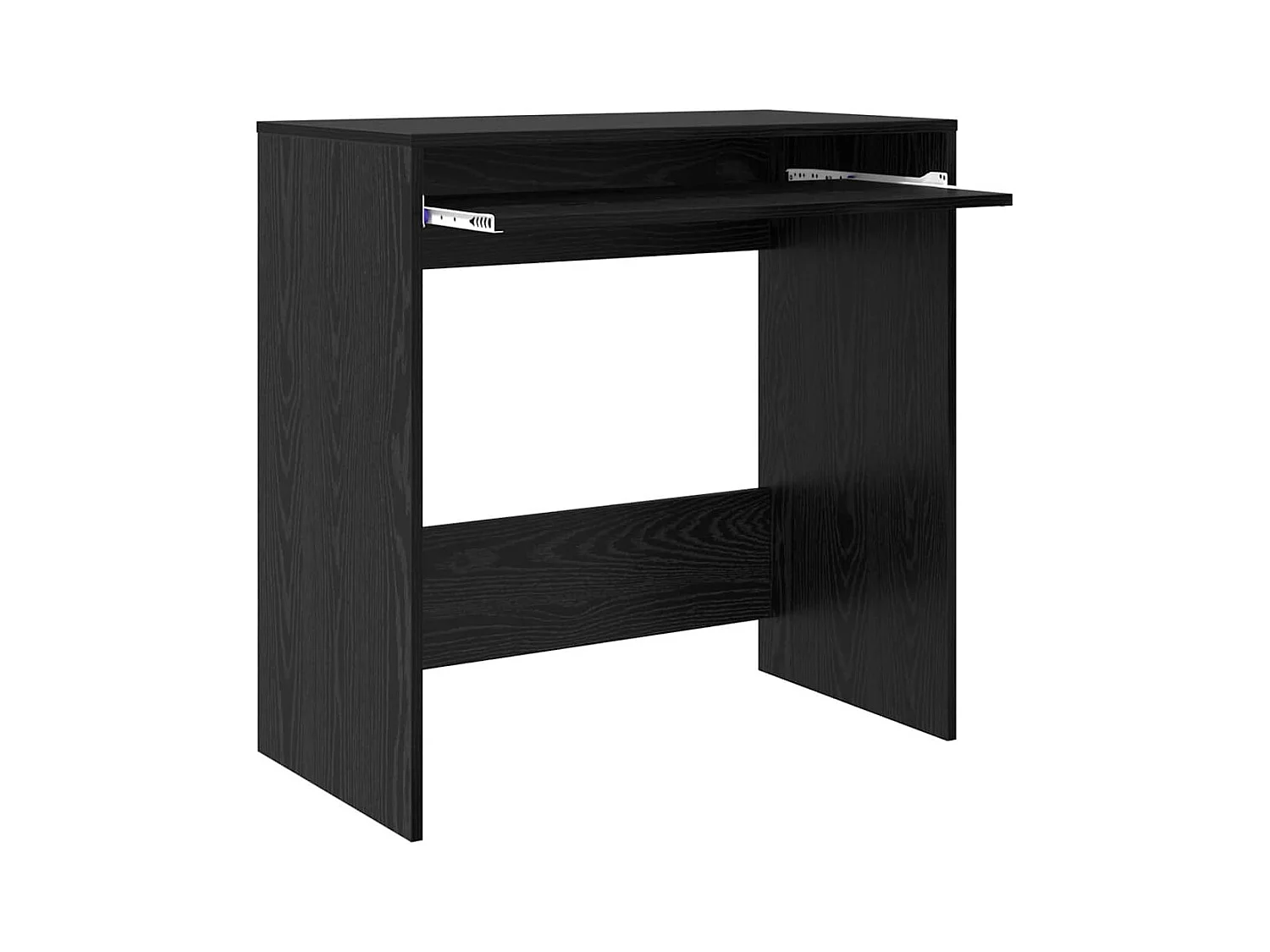 Bureau Chêne noir 77,5 x 43 x 79 cm Bois d'ingénierie