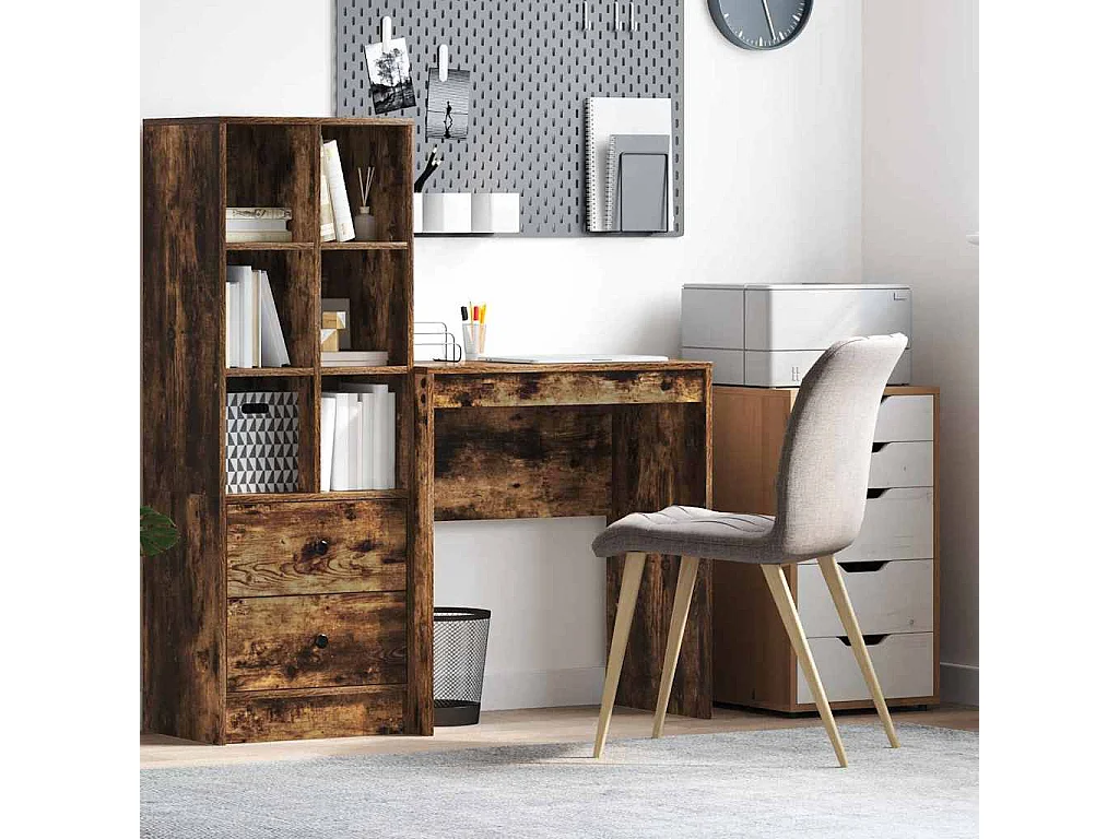 Bureau Chêne fumé 70 x 40 x 76 cm Bois d'ingénierie