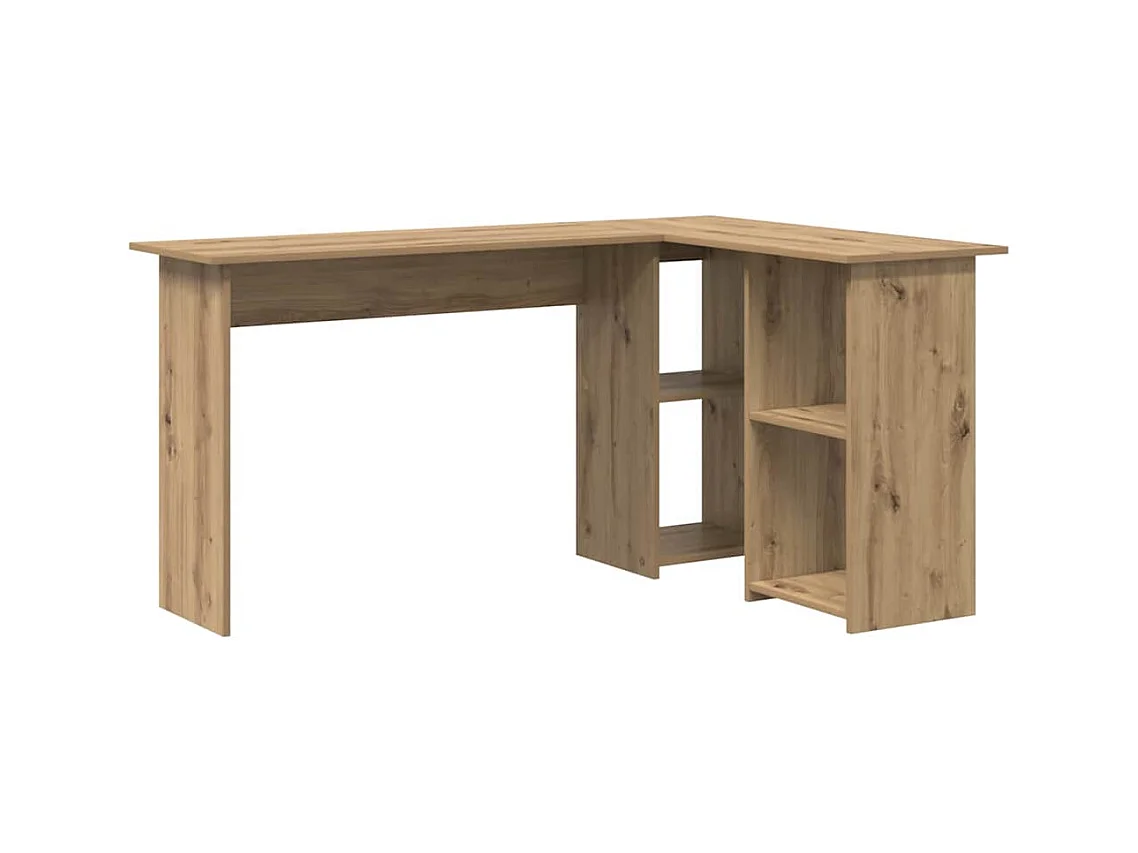 Bureau chêne artisanal 142 x 102 x 73 cm Bois d'ingénierie