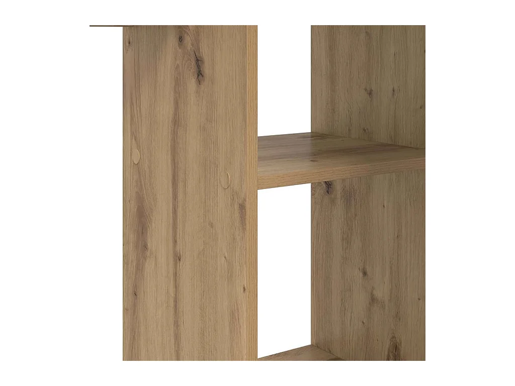 Bureau chêne artisanal 142 x 102 x 73 cm Bois d'ingénierie