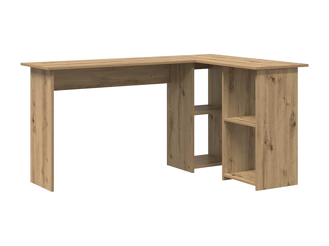 Bureau chêne artisanal 142 x 102 x 73 cm Bois d'ingénierie