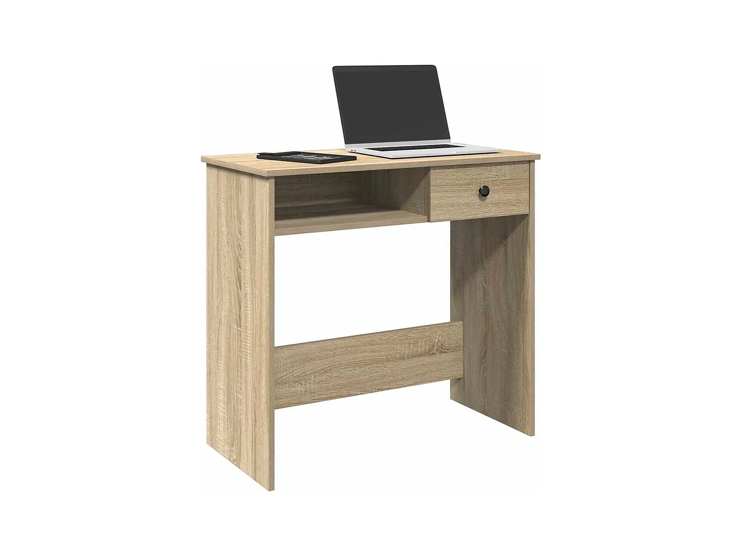 Bureau Chêne Sonoma 80x40x75 cm Aggloméré