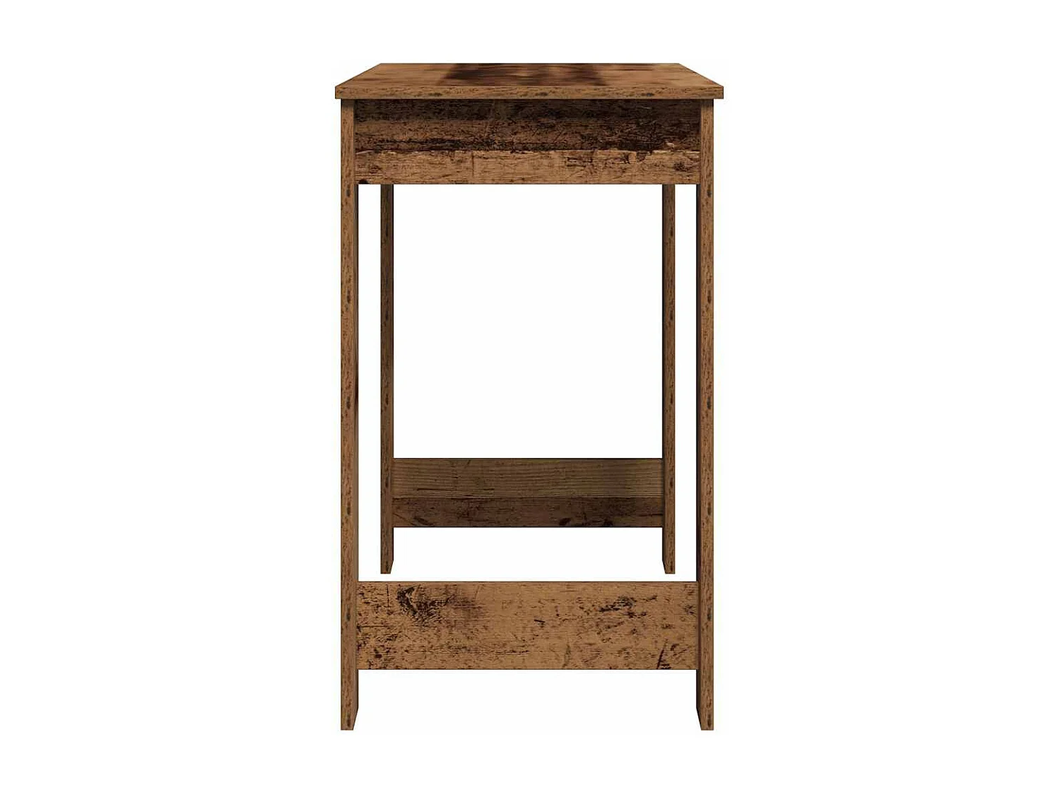 Escritorio de madera de ingeniería envejecida 100x45x75 cm