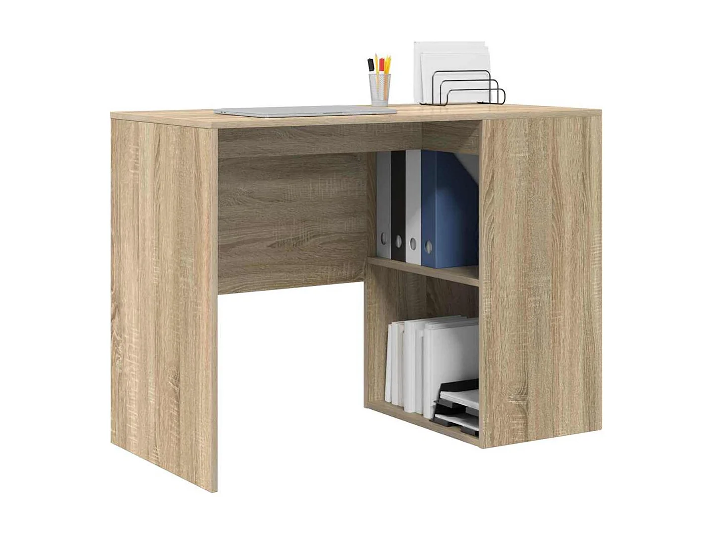 Bureau Chêne sonoma 102 x 50 x 75 cm Bois d'ingénierie