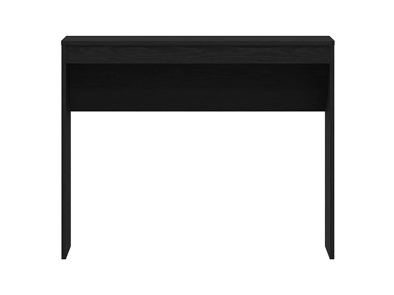 Bureau chêne noir 90x40x72 cm bois d'ingénierie