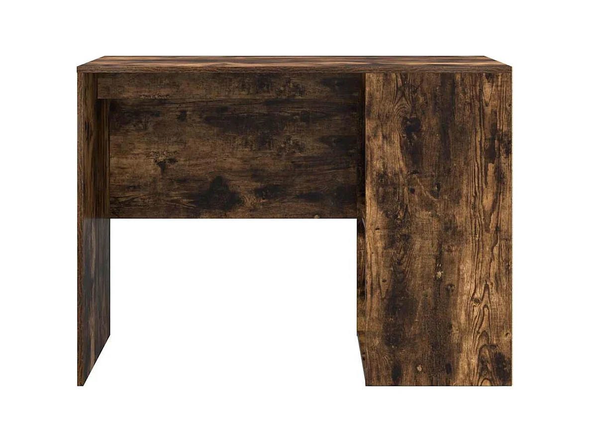 Bureau Chêne fumé 102 x 50 x 75 cm Bois d'ingénierie