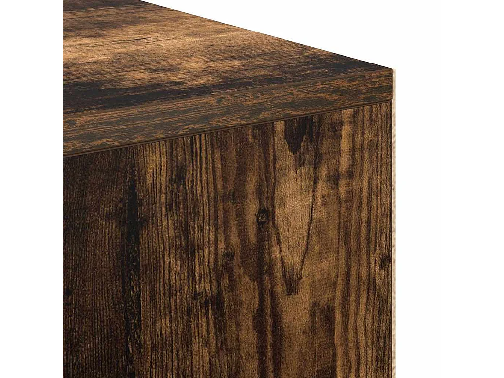 Bureau Chêne fumé 102 x 50 x 75 cm Bois d'ingénierie