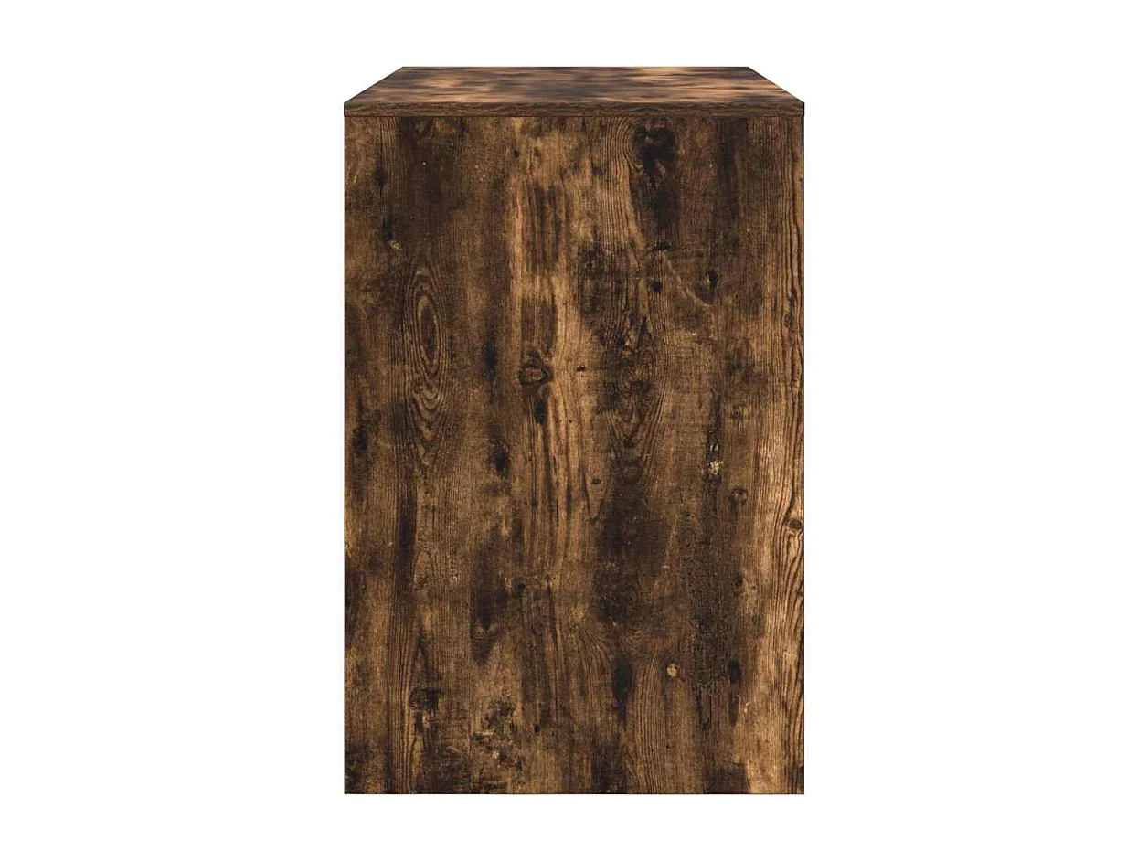 Bureau Chêne fumé 102 x 50 x 75 cm Bois d'ingénierie