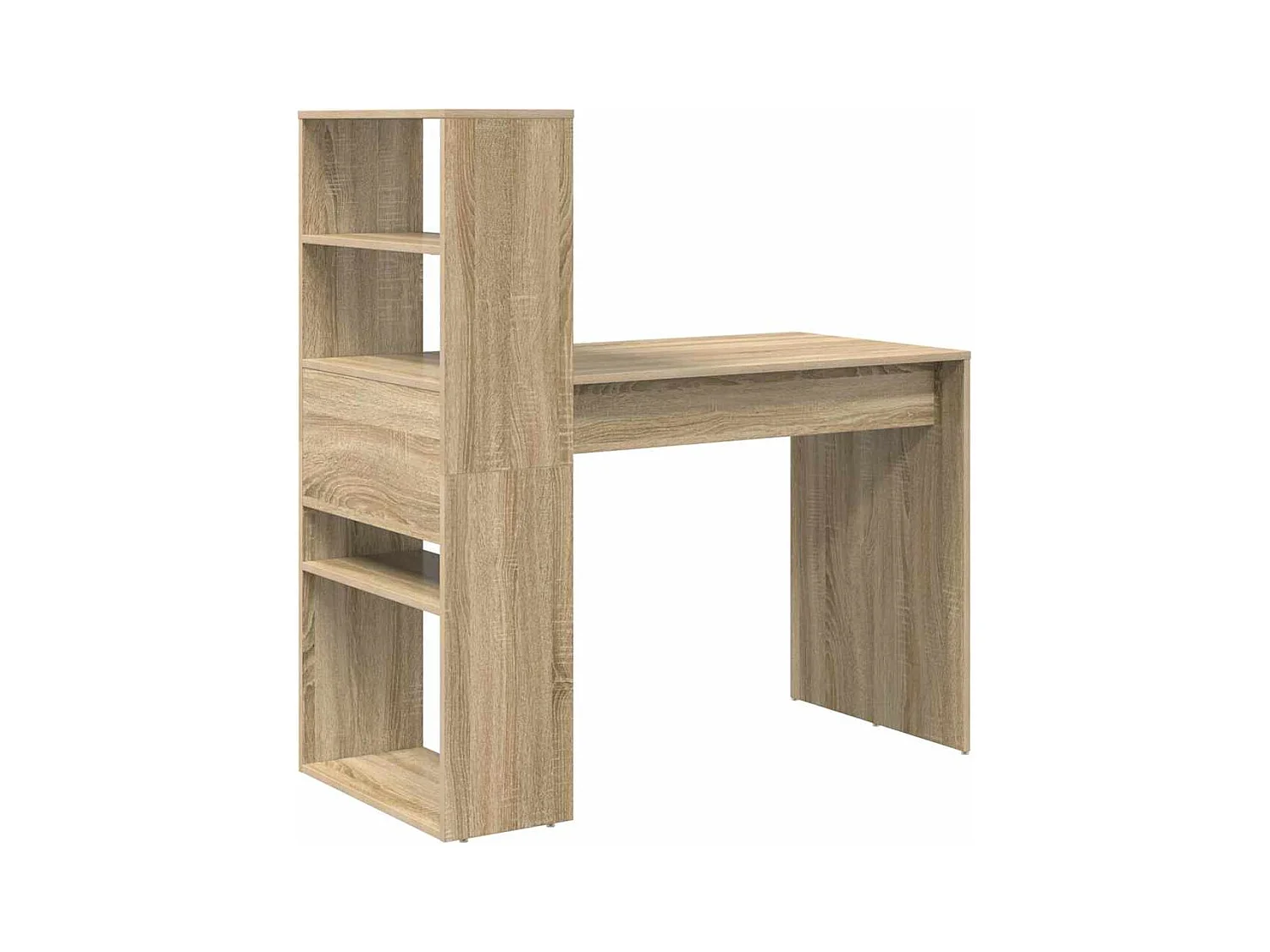 Bureau Chêne sonoma 113 x 54 x 120 cm Bois d'ingénierie