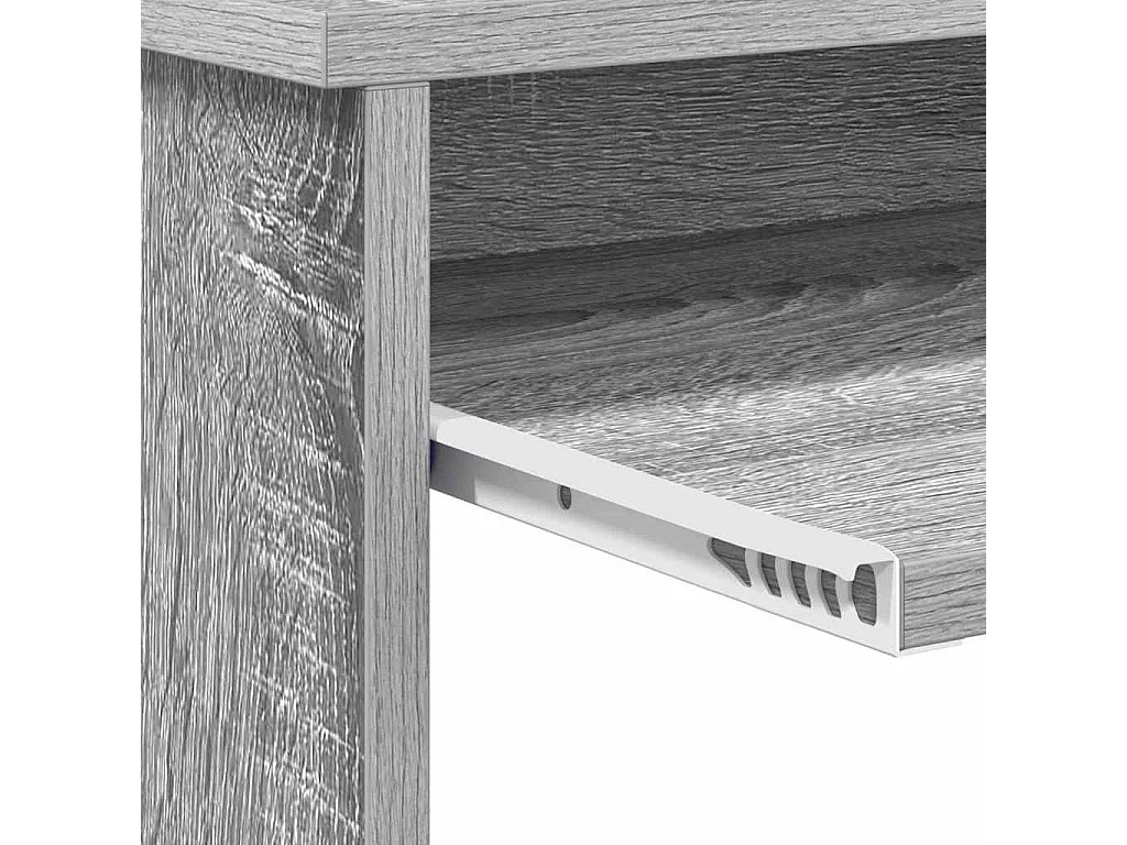 Bureau Gris Sonoma 106 x 40 x 88.5 cm Bois d'ingénierie