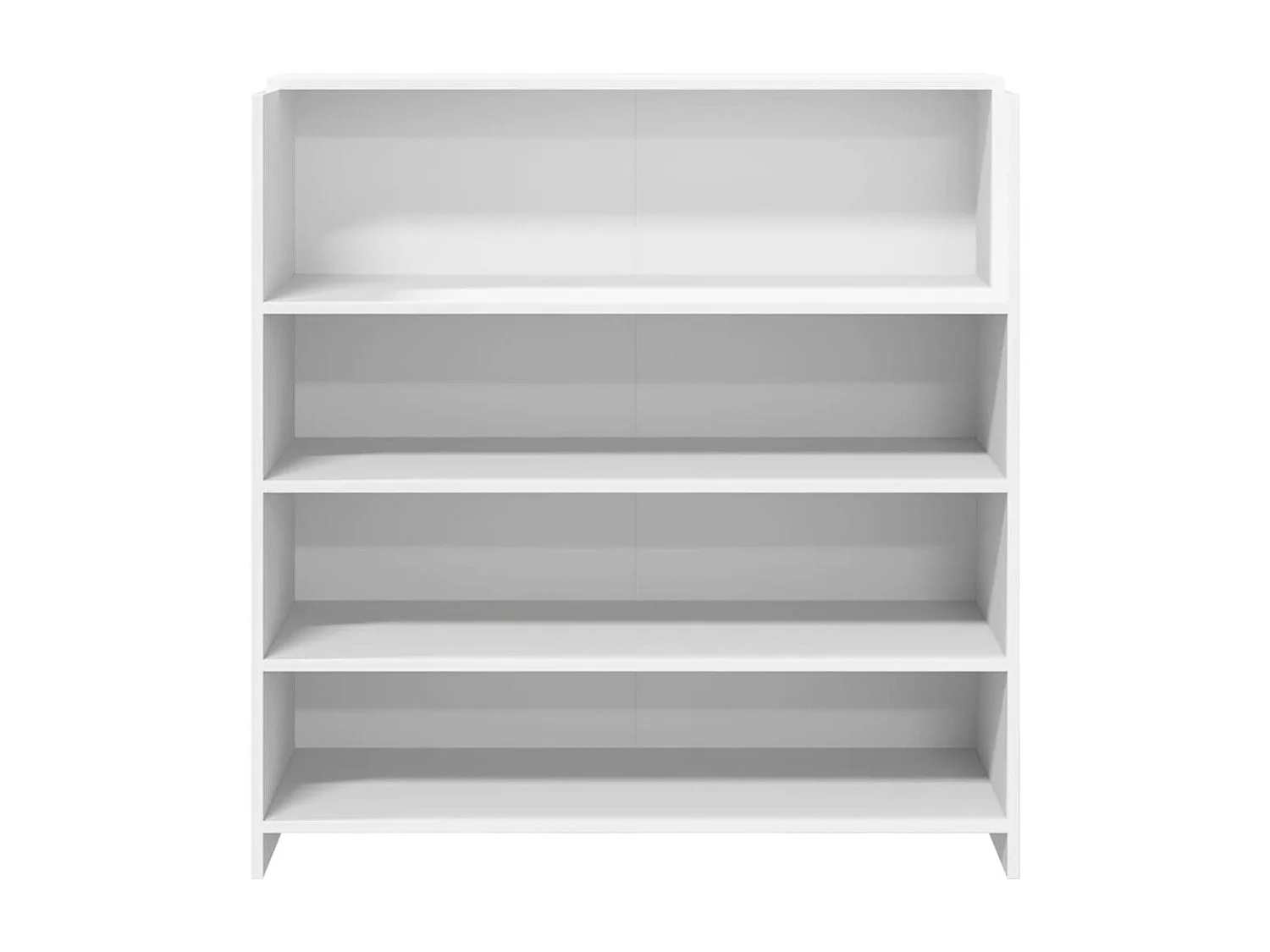 Bureau de réception blanc 100x50x103,5 cm bois d'ingénierie