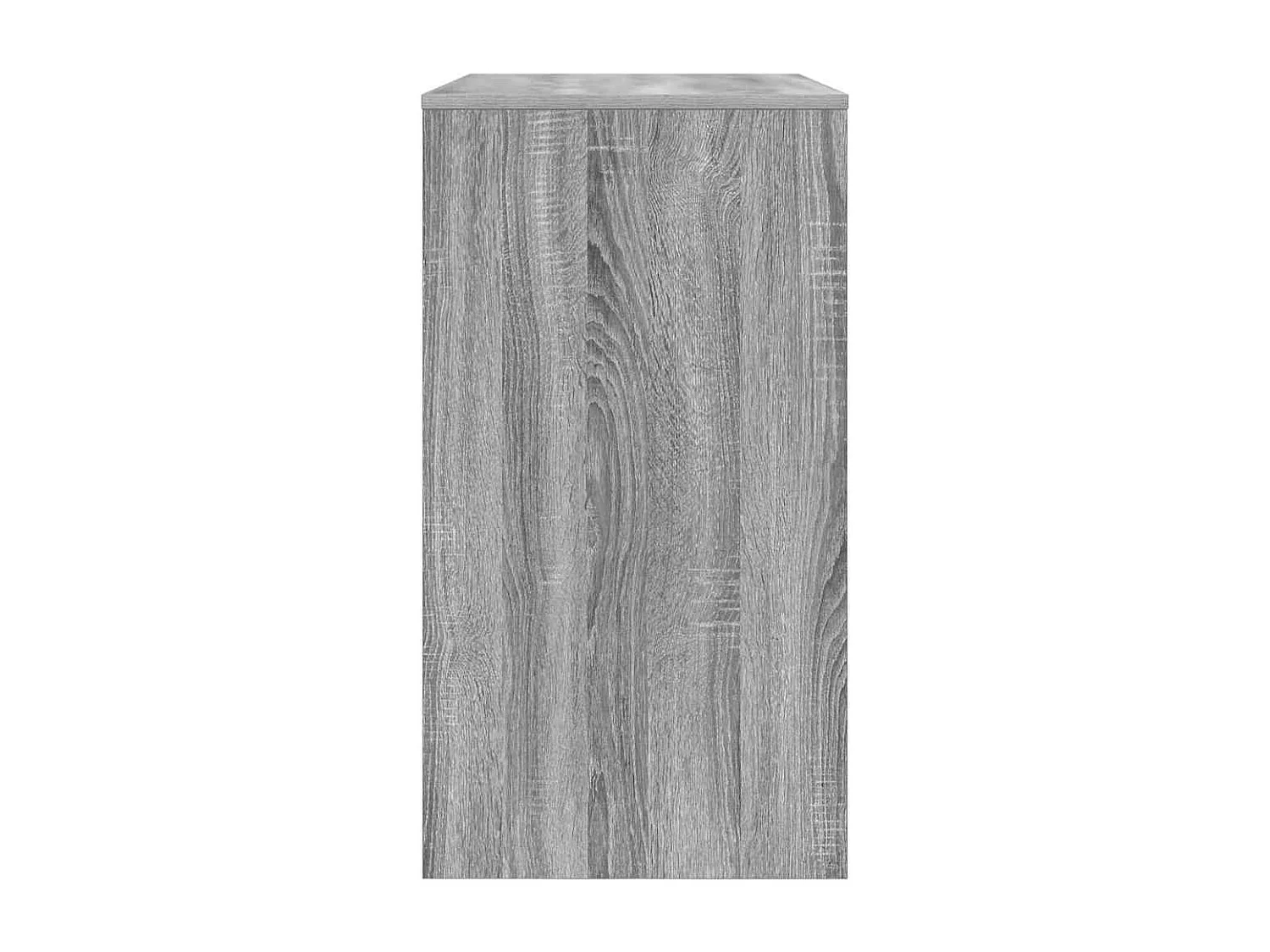 Bureau avec étagère Gris 77,5 x 43 x 79 cm Bois d'ingénierie