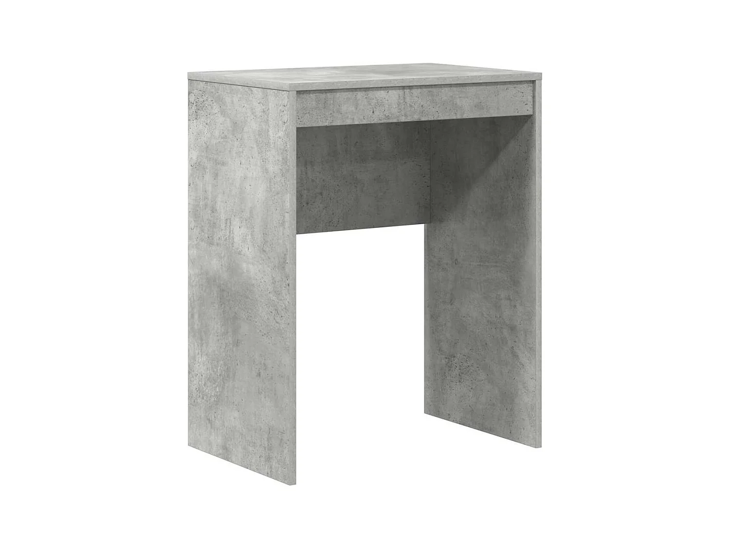 Bureau Gris béton 60 x 40 x 76 cm Bois d'ingénierie