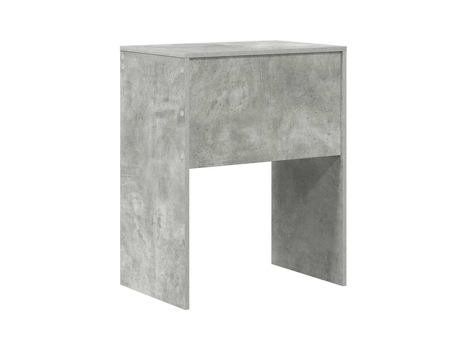 Bureau Gris béton 60 x 40 x 76 cm Bois d'ingénierie