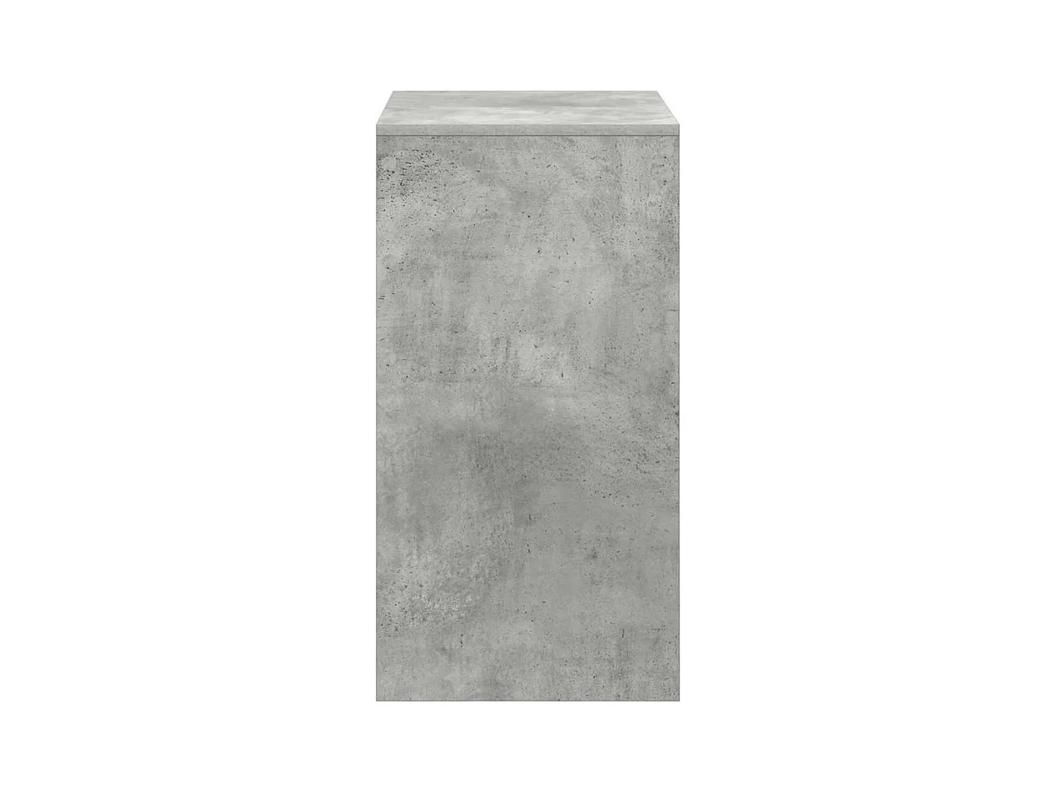 Bureau Gris béton 60 x 40 x 76 cm Bois d'ingénierie