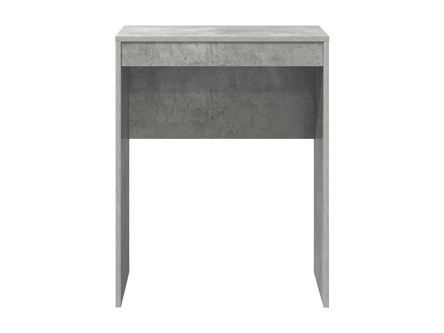 Bureau Gris béton 60 x 40 x 76 cm Bois d'ingénierie