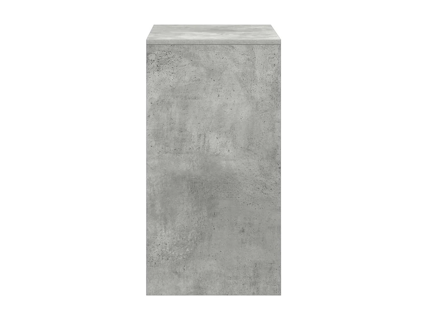 Bureau Gris béton 60 x 40 x 76 cm Bois d'ingénierie