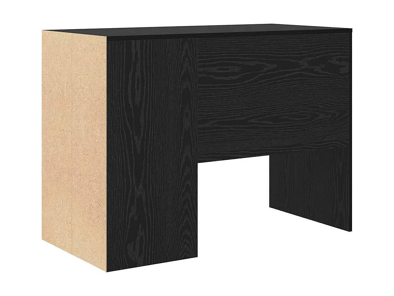 Bureau Chêne noir 102 x 50 x 75 cm Bois d'ingénierie