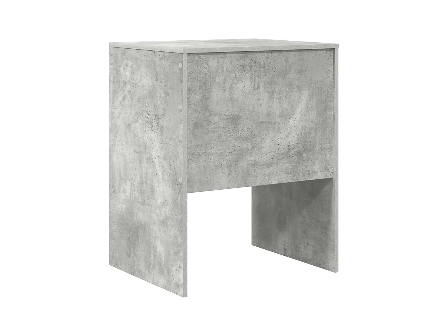 Bureau Gris béton 60 x 50 x 76 cm Bois d'ingénierie
