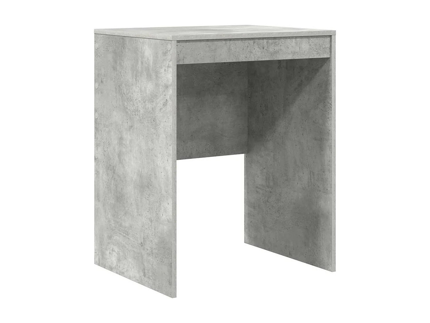 Bureau Gris béton 60 x 50 x 76 cm Bois d'ingénierie
