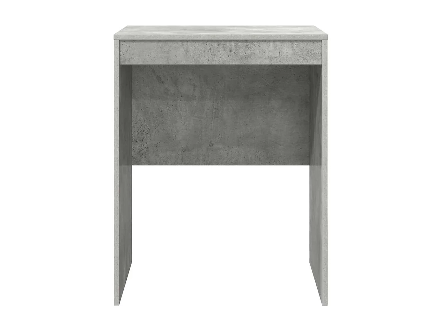 Bureau Gris béton 60 x 50 x 76 cm Bois d'ingénierie