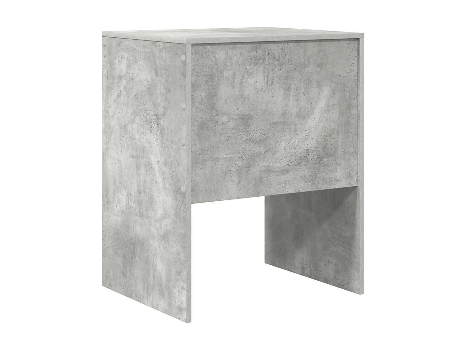 Bureau Gris béton 60 x 50 x 76 cm Bois d'ingénierie
