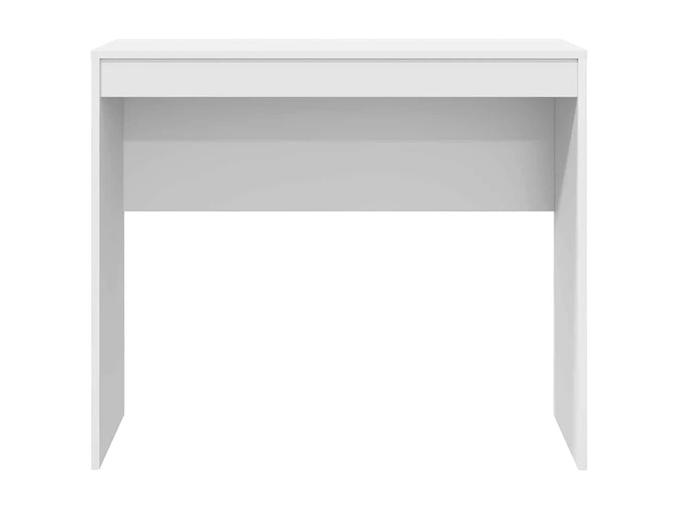 Bureau Blanc 90 x 40 x 76 cm Bois d'ingénierie