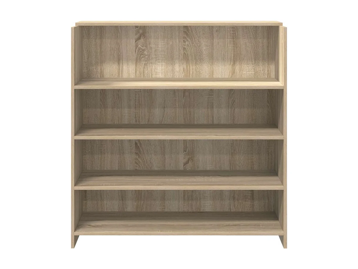 Bureau réception chêne sonoma 100x50x103,5 cm bois d'ingénierie