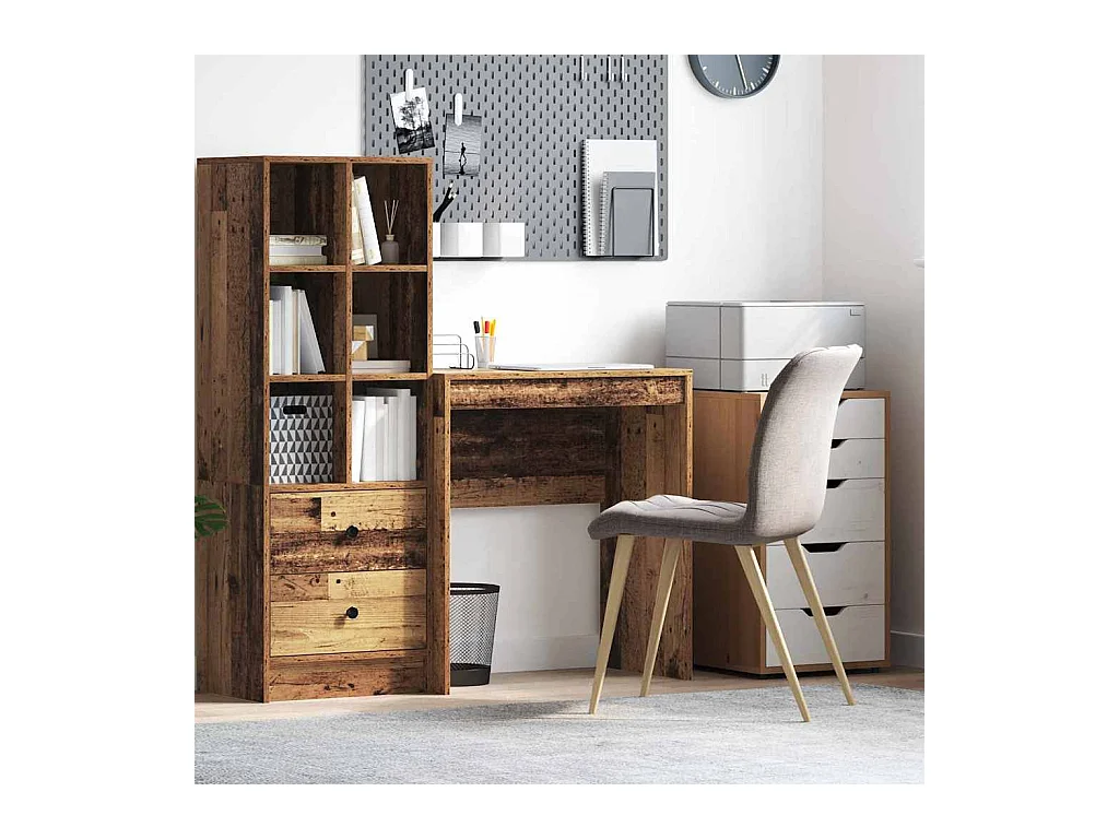 Bureau Bois ancien 70 x 40 x 76 cm Bois d'ingénierie