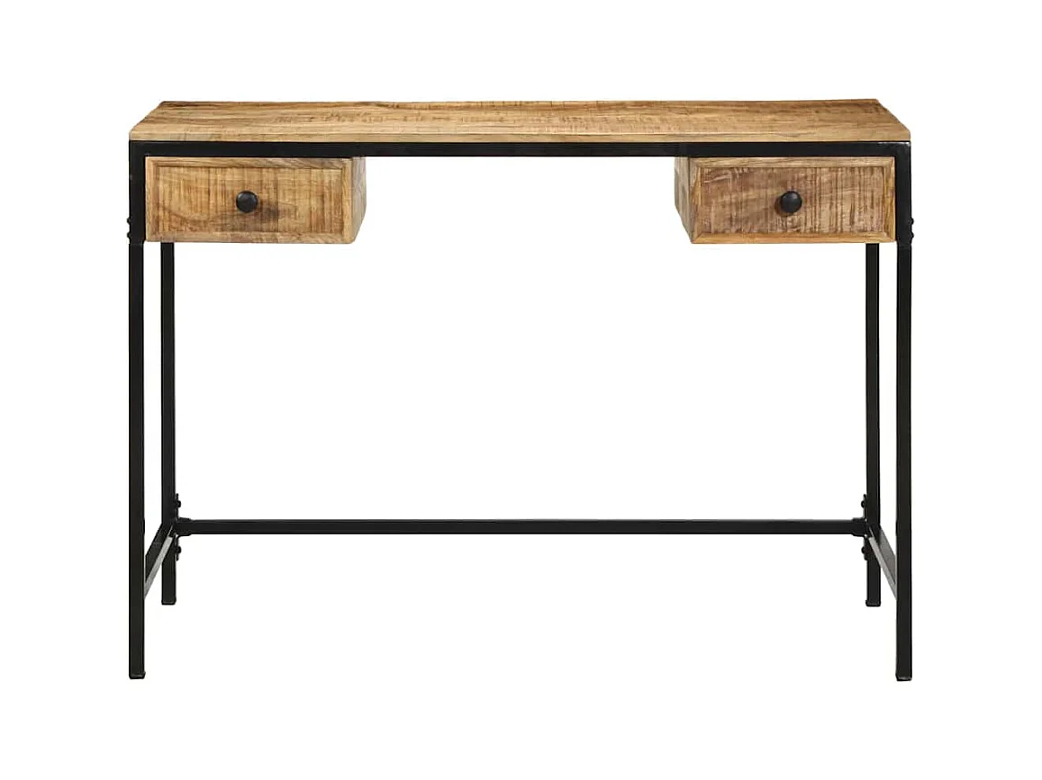 Bureau Marron 105 x 50 x 75 cm Bois de manguier massif