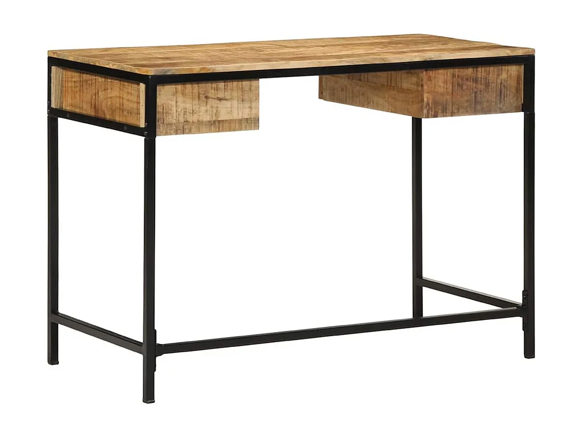 Bureau Marron 105 x 50 x 75 cm Bois de manguier massif