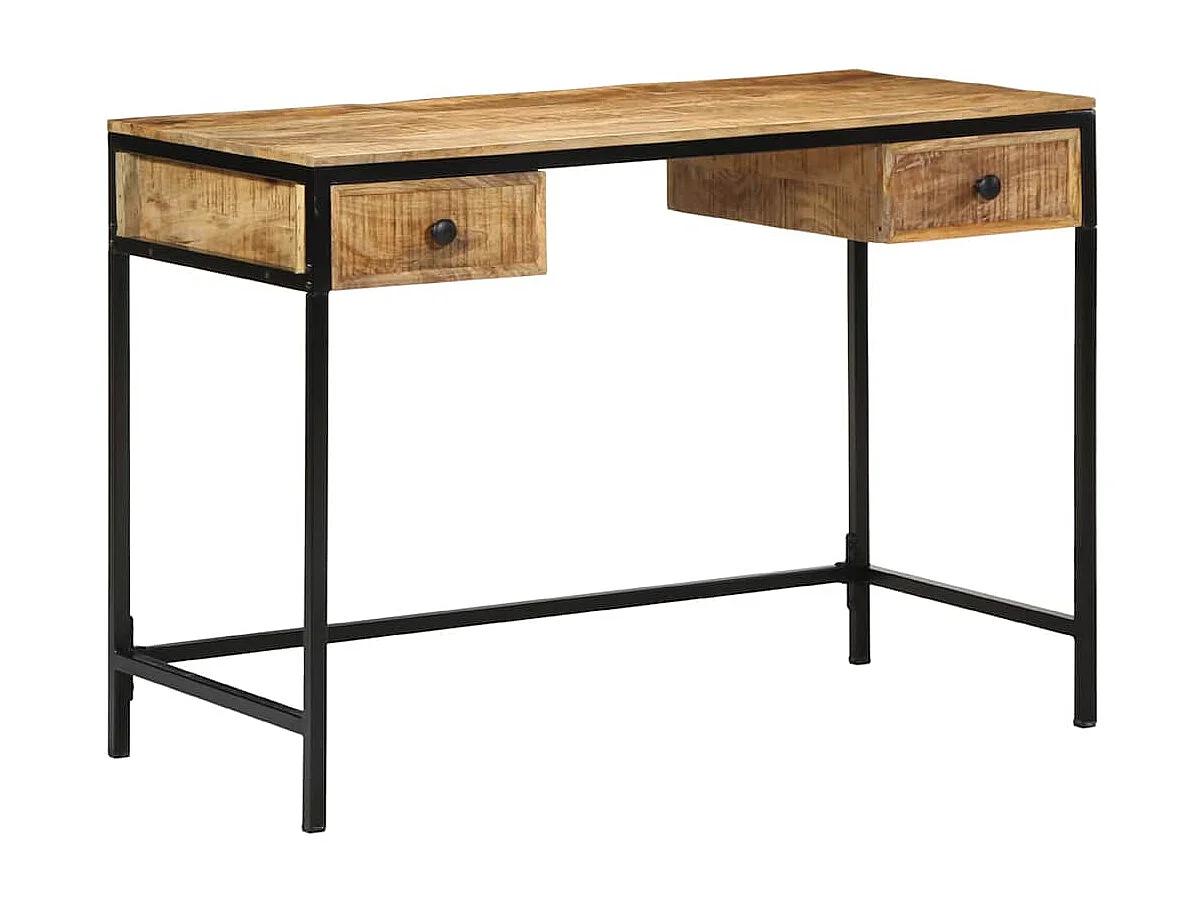 Bureau Marron 105 x 50 x 75 cm Bois de manguier massif