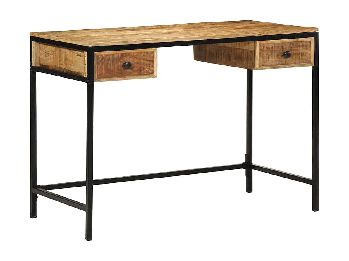 Bureau Marron 105 x 50 x 75 cm Bois de manguier massif