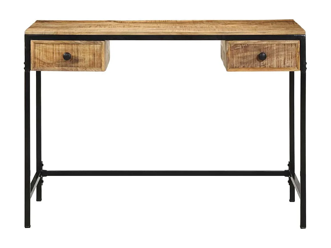 Bureau Marron 105 x 50 x 75 cm Bois de manguier massif