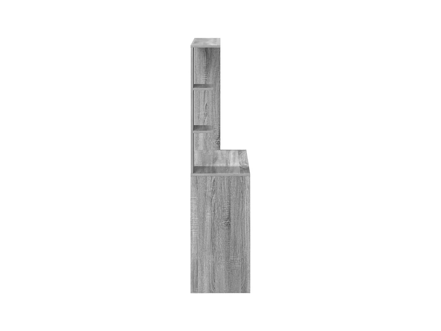 Bureau Sonoma gris 78.5 x 37 x 154.5 cm Bois d'ingénierie