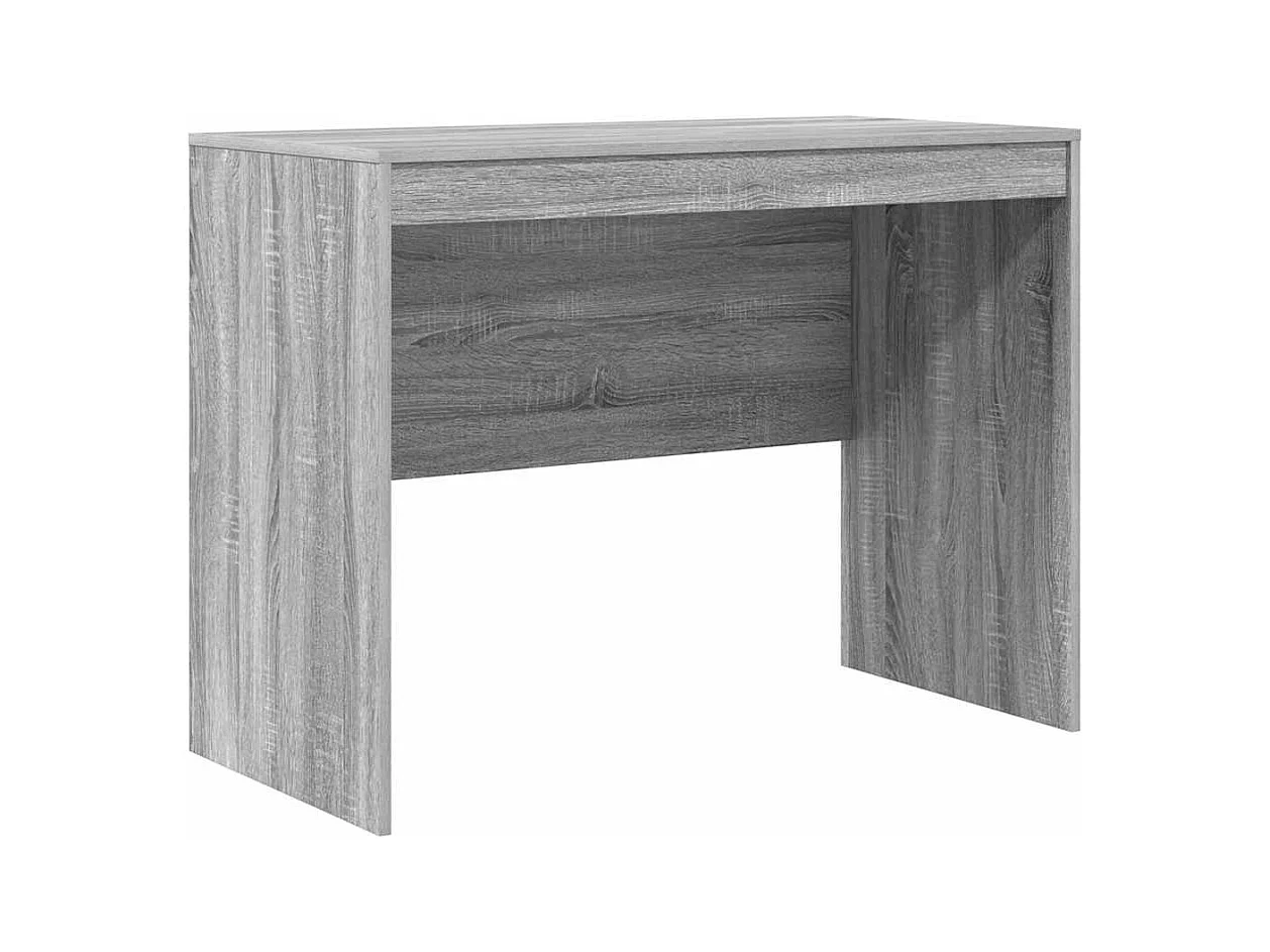 Bureau Sonoma gris 100 x 50 x 76 cm Bois d'ingénierie