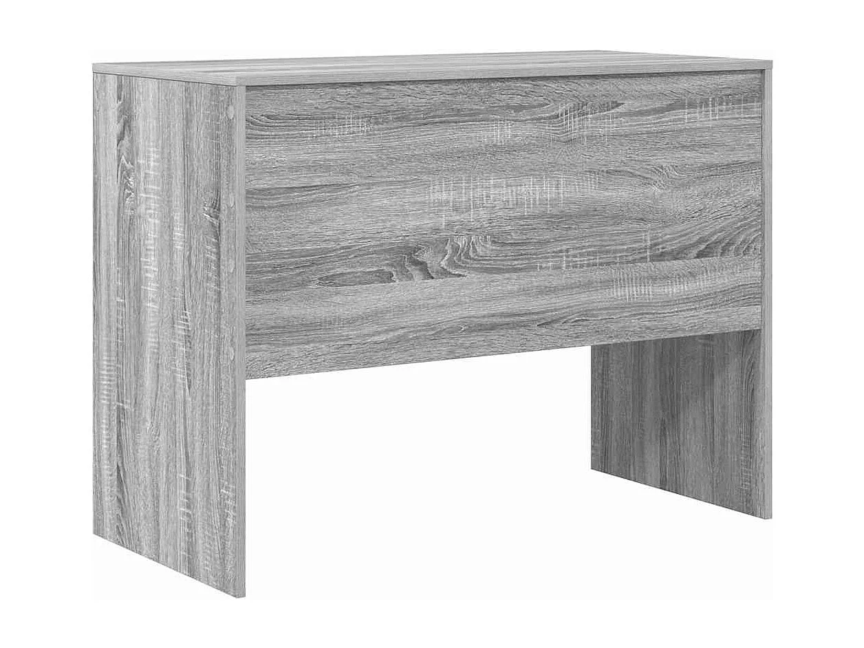 Bureau Sonoma gris 100 x 50 x 76 cm Bois d'ingénierie