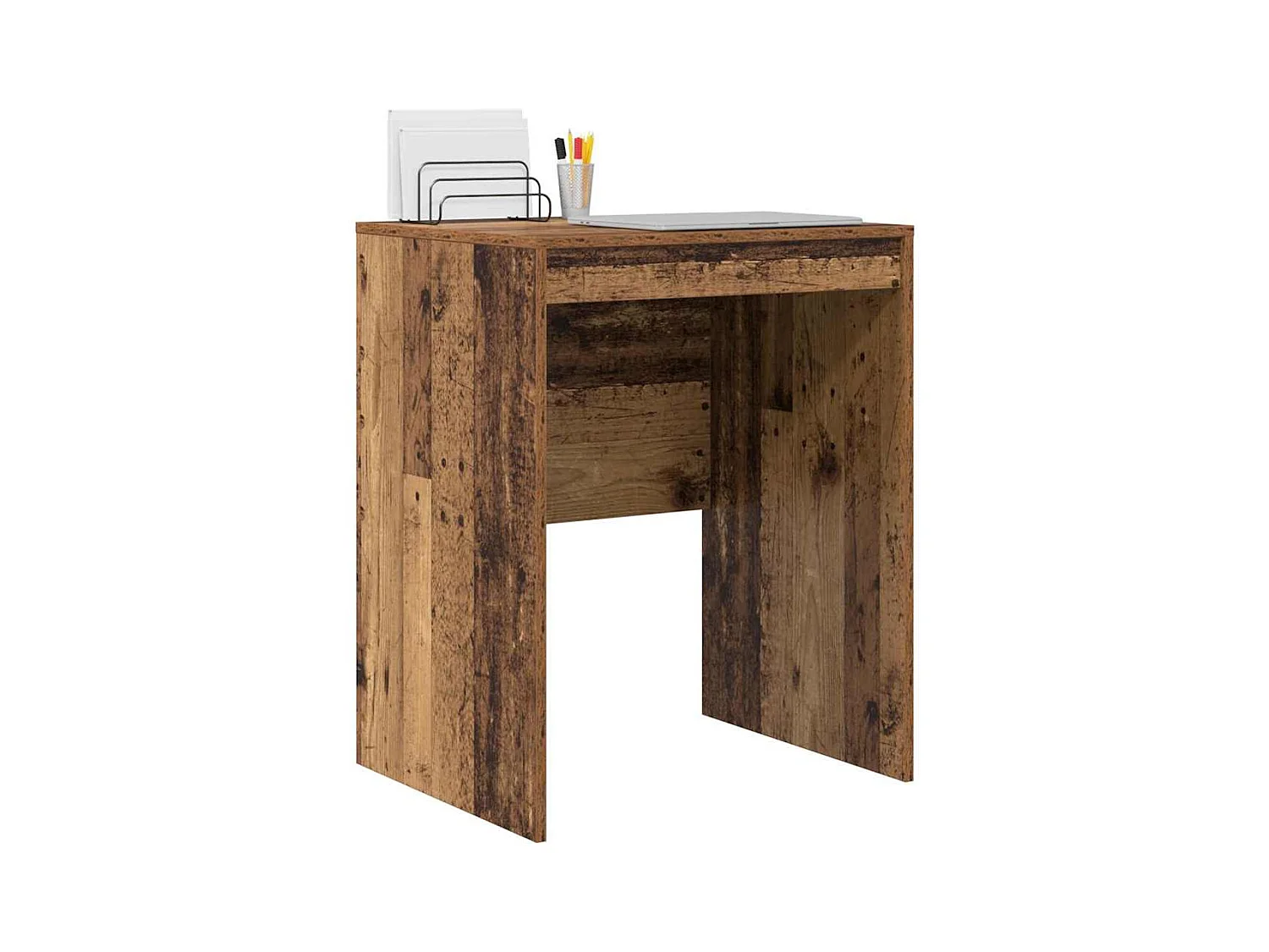 Bureau Anders Oud hout 60 x 50 x 76 cm Bewerkt hout