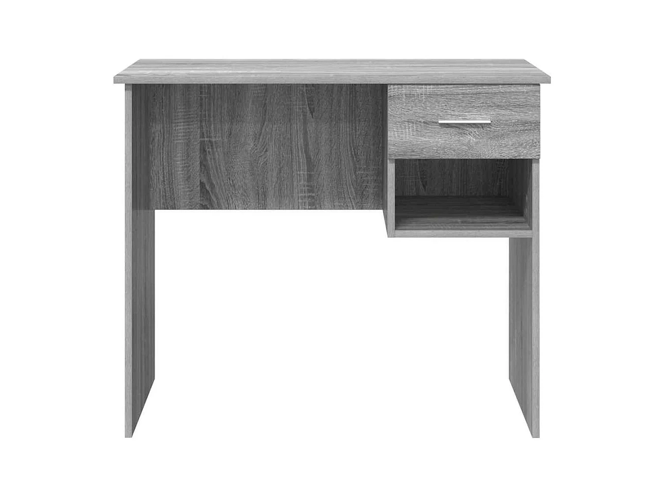 Bureau Sonoma gris 90 x 49.5 x 75 cm Bois d'ingénierie