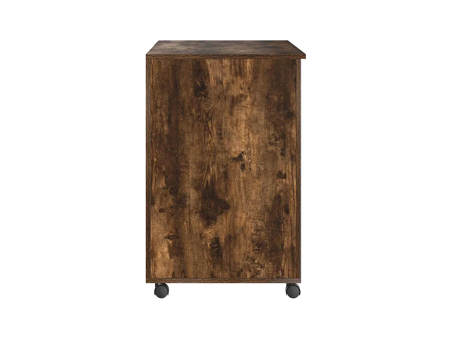 Bureau avec roulettes avec tiroir Chêne fumé 91 x 50 x 77 cm