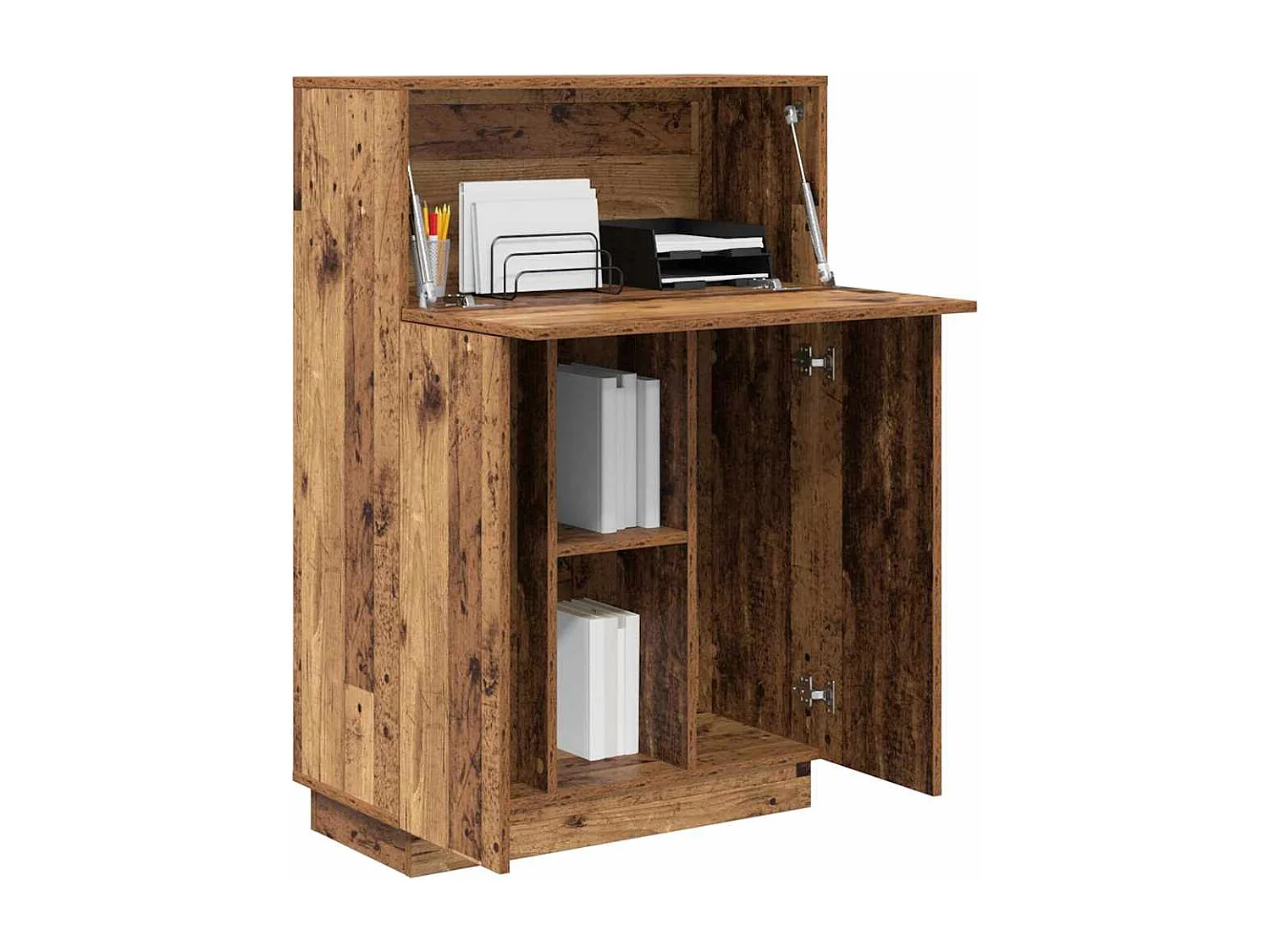 Bureau Bois ancien 71,5 x 31,5 x 106,5 cm Bois d'ingénierie