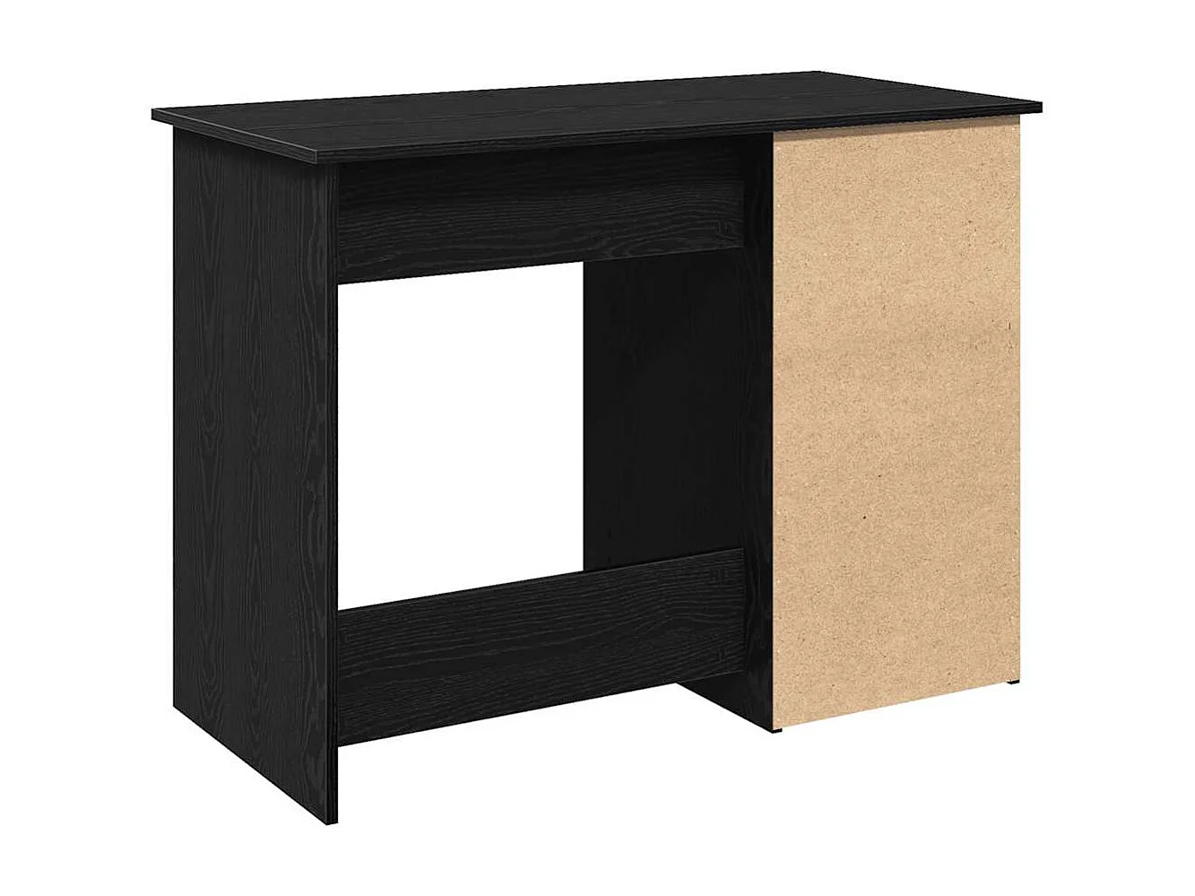 Secretária 102x50x75 cm derivados de madeira preto