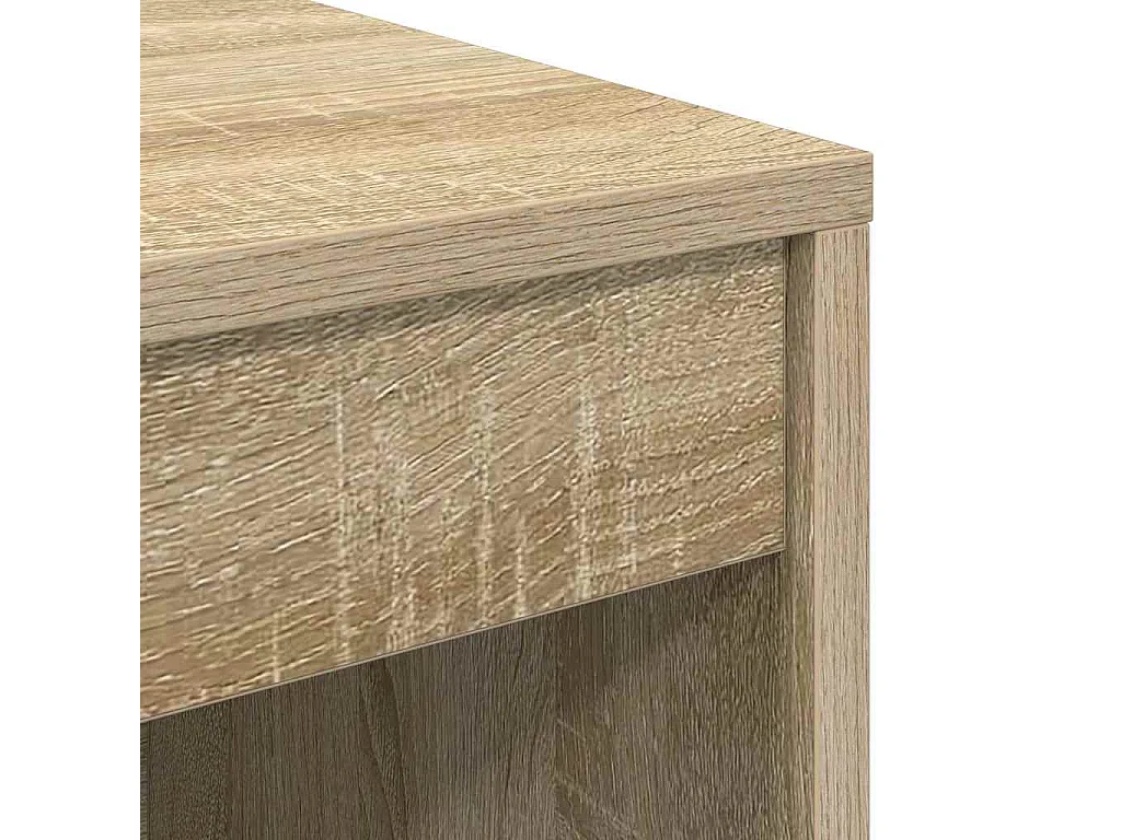 Bureau Chêne sonoma 80 x 40 x 76 cm Bois d'ingénierie