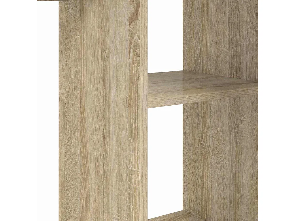 Bureau Chêne sonoma 142 x 102 x 73 cm Bois d'ingénierie