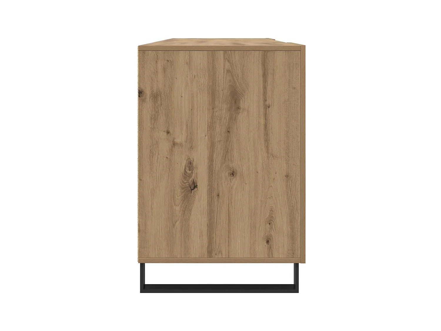 Bureau chêne artisanal 140 x 50 x 75 cm Bois d'ingénierie