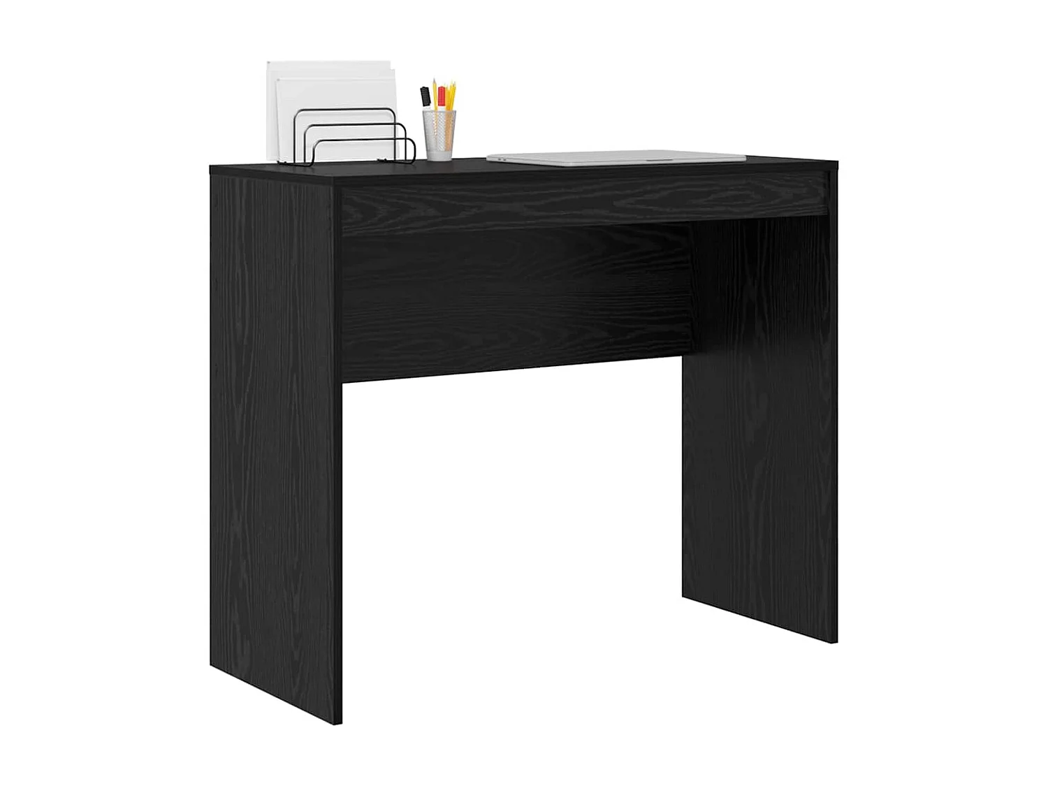 Bureau Chêne noir 90 x 40 x 76 cm Bois d'ingénierie