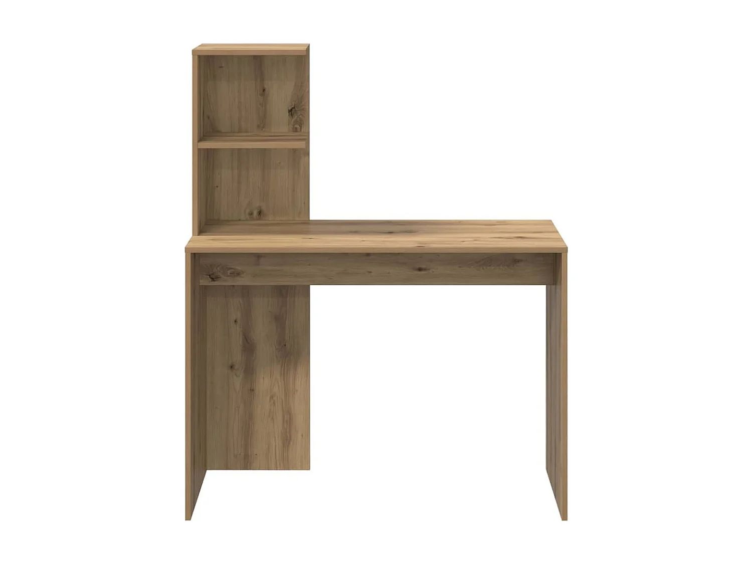 Bureau chêne artisanal 102 x 50 x 124 cm Bois d'ingénierie