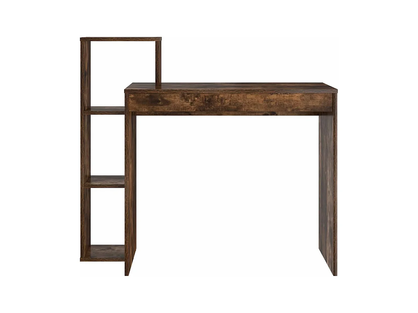 Bureau Chêne fumé 100 x 40 x 90 cm Bois d'ingénierie